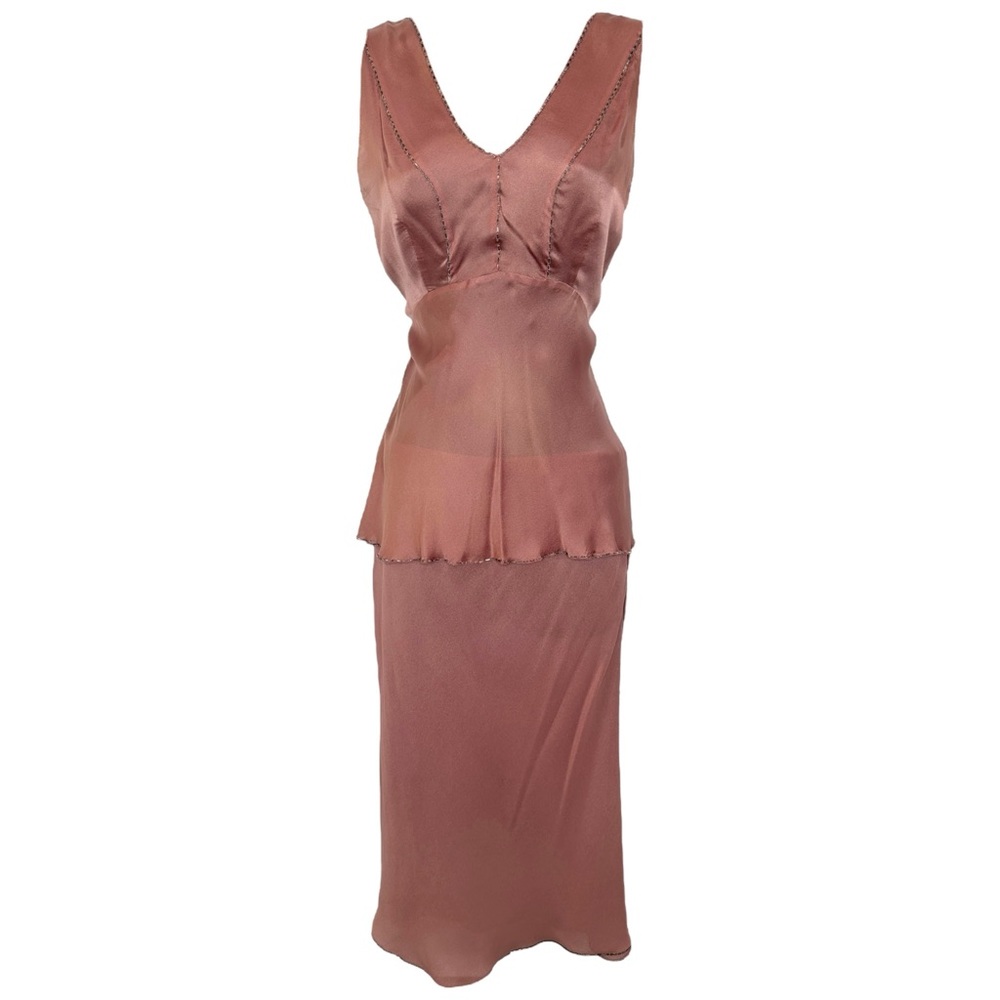 Prada Vintage Two Piece Silk Set